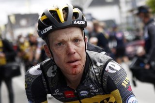 Blessé, Steven Kruijswijk ne devrait pas être au départ du Tour de France KEYSTONE/EPA REUTERS POOL/STEPHANE MAHE / POOL